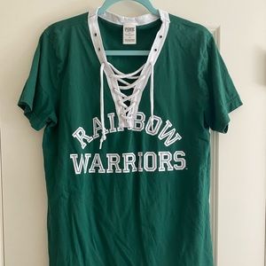 PINK UH Rainbow Warriors shirt